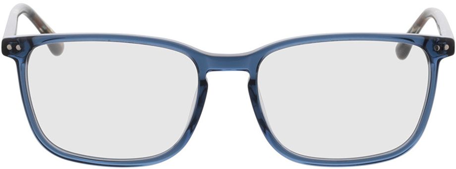 Picture of glasses model Oxford - blau/havana in angle 0