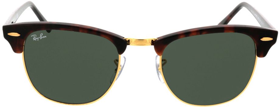 Picture of glasses model Ray-Ban Clubmaster RB3016 W0366 51-21 in angle 0