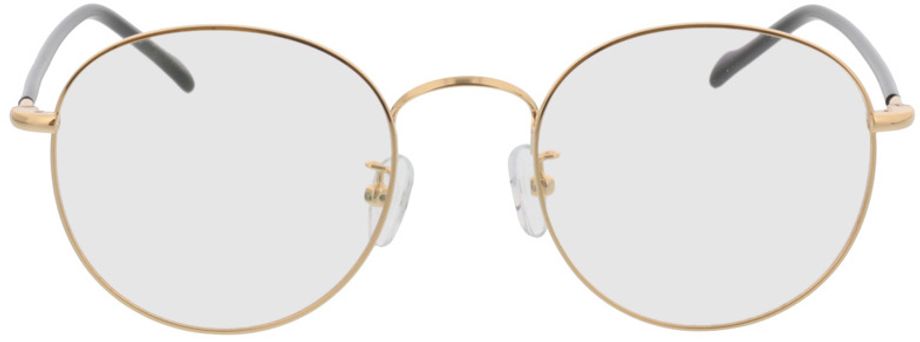 Picture of glasses model Concorde - gold/schwarz in angle 0