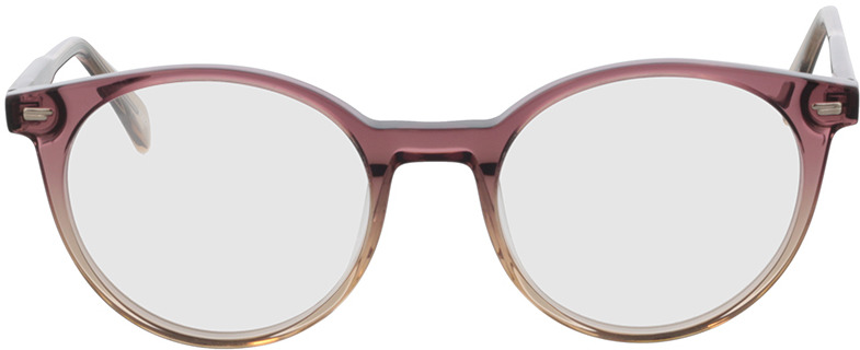 Picture of glasses model Bonnie-lila-dégradé in angle 0