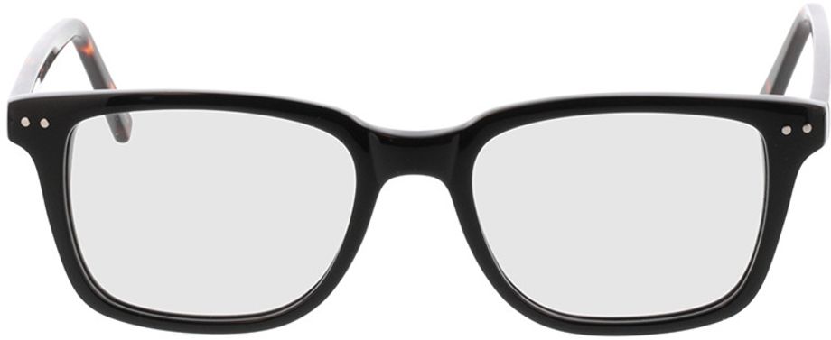 Picture of glasses model Saturn-schwarz in angle 0