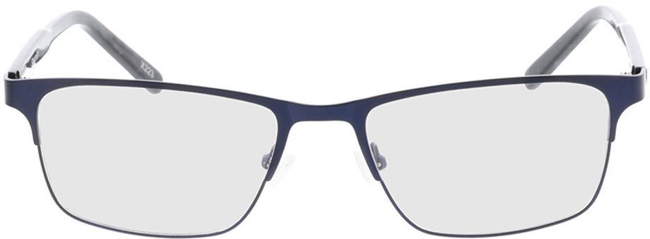 Picture of glasses model Sherman - blau/grau-meliert in angle 0