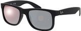 Picture of glasses model Ray-Ban Justin RB4165 622/6G 51-16