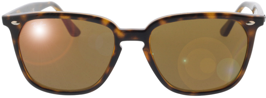 Picture of glasses model Ray-Ban RB4362 710/73 55-18 in angle 0
