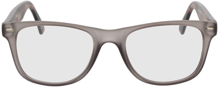 Picture of glasses model Salemi-grey-transparent in angle 0