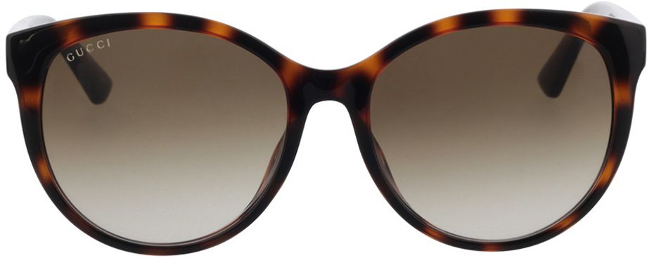 Picture of glasses model Gucci GG0636SK-002 56-17 in angle 0