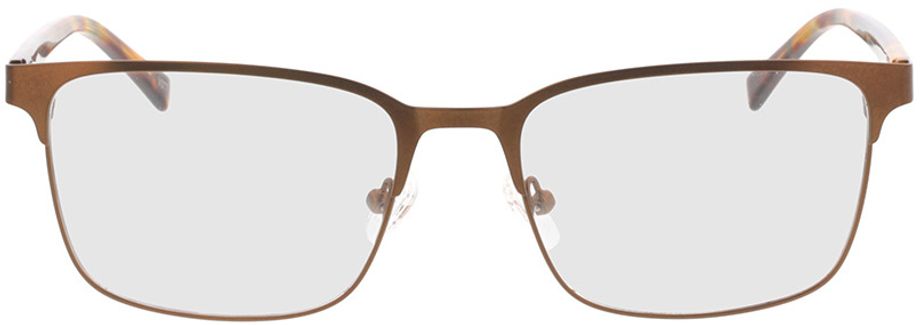Picture of glasses model Viviano-braun/braun-meliert in angle 0