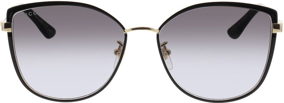 Picture of glasses model Gucci GG0589SK-001 57-16 in angle 0