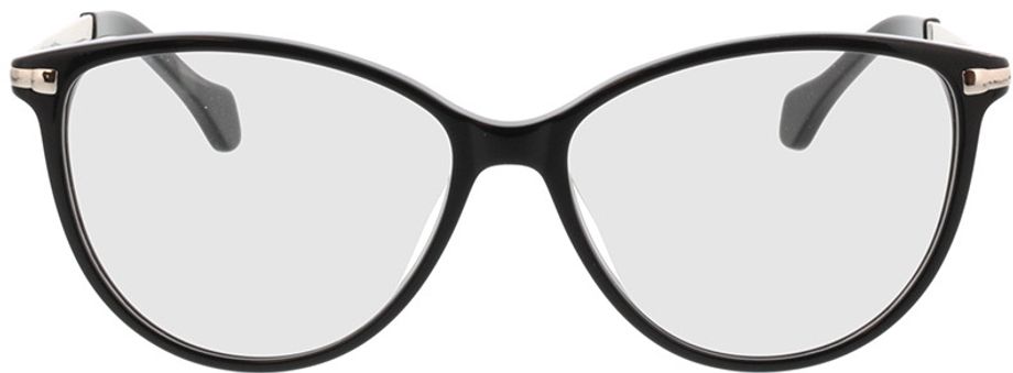 Picture of glasses model Eucla black/silver in angle 0