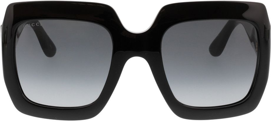 Picture of glasses model Gucci GG0053SN-001 54-25 in angle 0