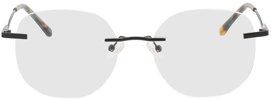 Picture of glasses model Gardena-noir in angle 0