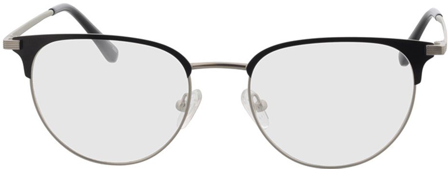 Picture of glasses model Roma - matt silber/matt schwarz in angle 0