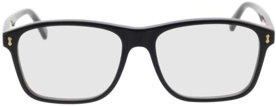 Picture of glasses model Gucci GG1045O-001 M in angle 0