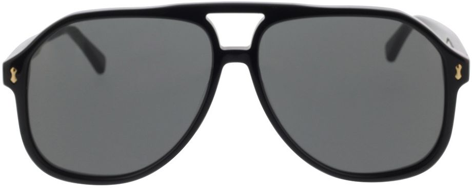 Picture of glasses model Gucci GG1042S-001 60-13 in angle 0