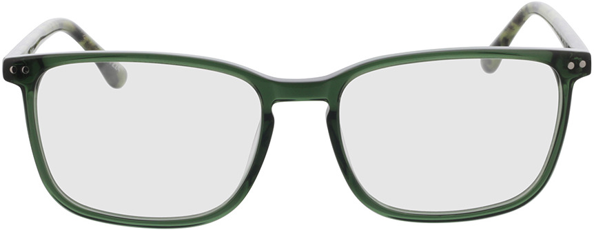 Picture of glasses model Oxford-grün in angle 0