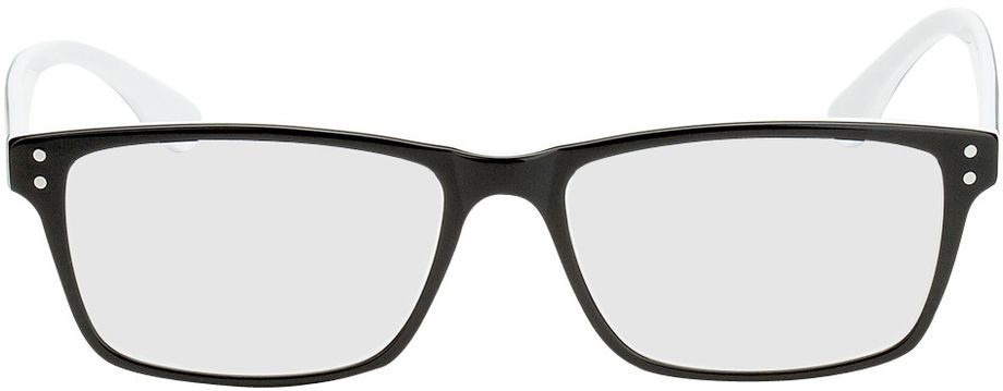 Picture of glasses model München - schwarz/weiß in angle 0