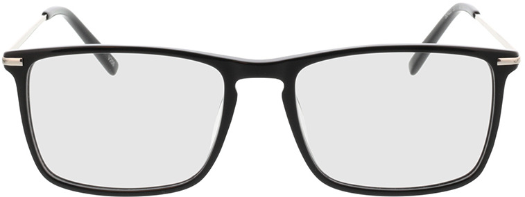 Picture of glasses model Aurel-schwarz in angle 0