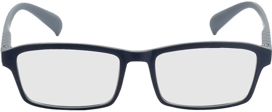 Picture of glasses model Groningen donker-blauw/Grijs in angle 0