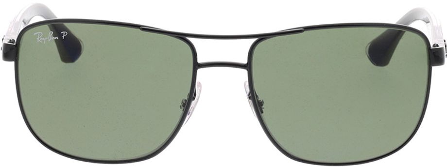 Picture of glasses model Ray-Ban RB3533 002/9A 57-17 in angle 0