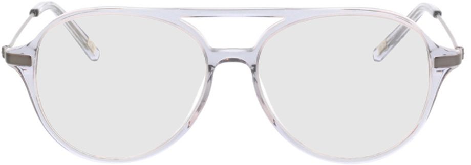 Picture of glasses model Divo - transparent grau in angle 0