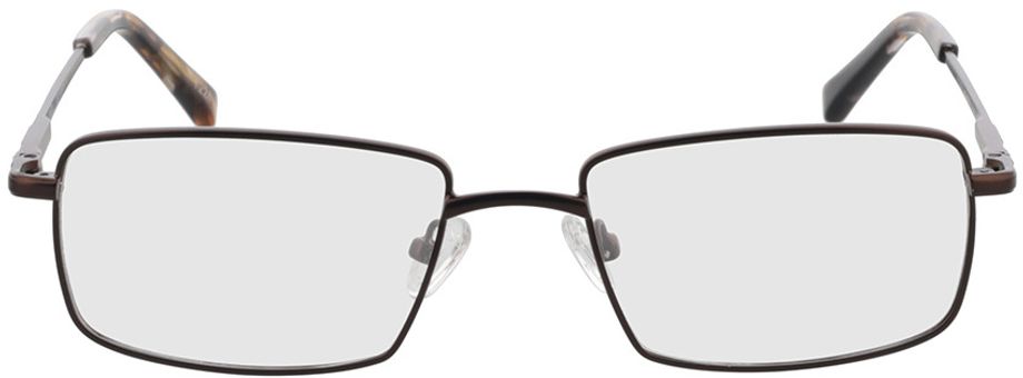 Picture of glasses model Walker - braun in angle 0