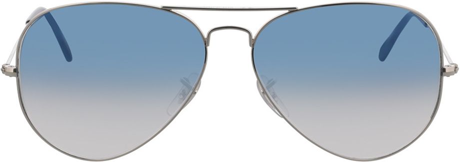 Picture of glasses model Ray-Ban Aviator Large Metal RB3025 003/3F 62-14 in angle 0