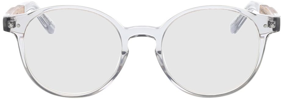 Picture of glasses model Optical Solln Premium walnut/grey 49-19 in angle 0