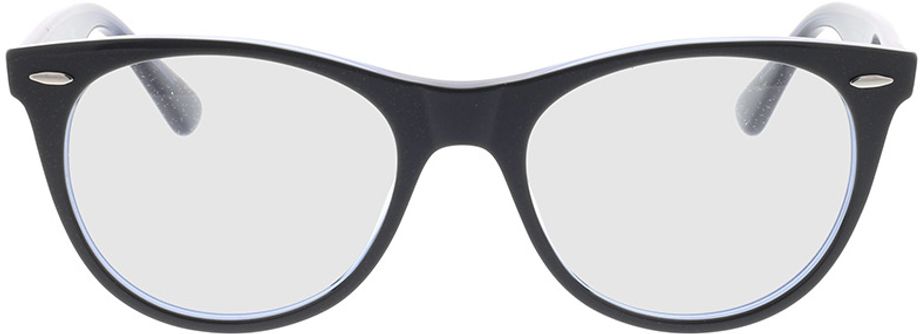 Picture of glasses model Ray-Ban RX2185V 5988 52-18 in angle 0