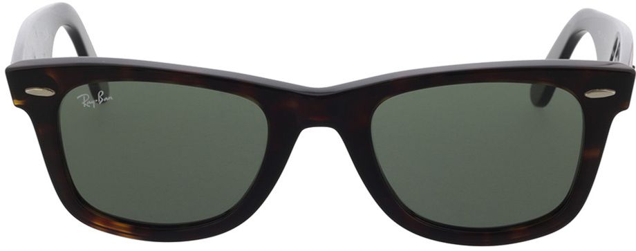 Picture of glasses model Ray-Ban Wayfarer Bio-Acetate RB2140 135931 50-22 in angle 0