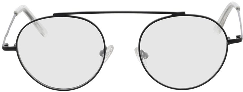 Picture of glasses model Hico-noir mat/transparent in angle 0