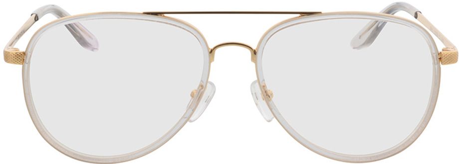Picture of glasses model Long Beach - transparent/gold in angle 0