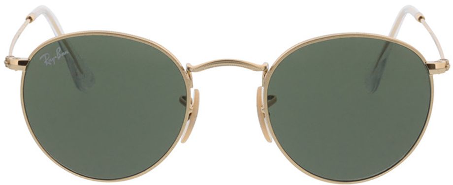 Picture of glasses model Ray-Ban Round Metal RB 3447 001 47-21 in angle 0