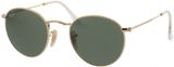 Picture of glasses model Ray-Ban Round Metal RB 3447 001 47 21