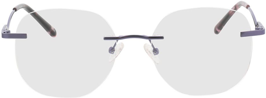 Picture of glasses model Gardena lila in angle 0