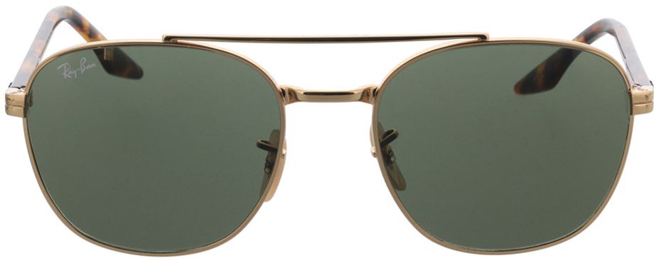 Picture of glasses model Ray-Ban RB3688 001/31 55-19 in angle 0