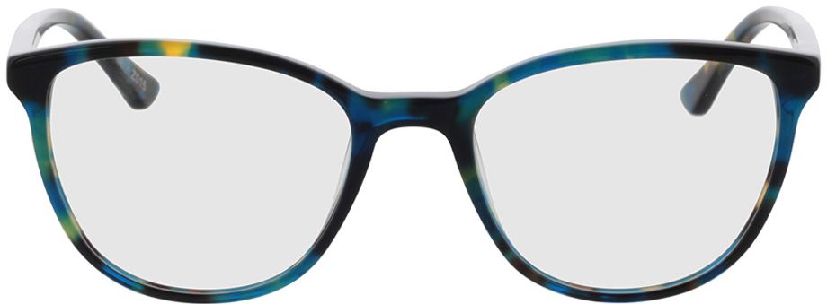 Picture of glasses model Waverly - blau-gelb-meliert in angle 0