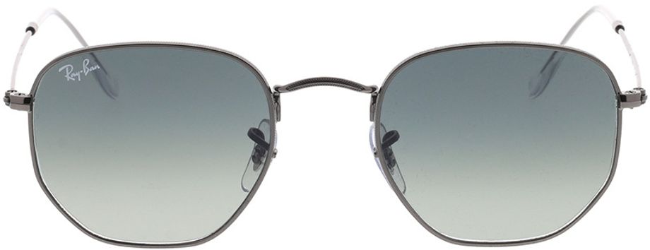 Picture of glasses model Ray-Ban Hexagonal Flat Lenses RB3548N 004/71 51-21 in angle 0
