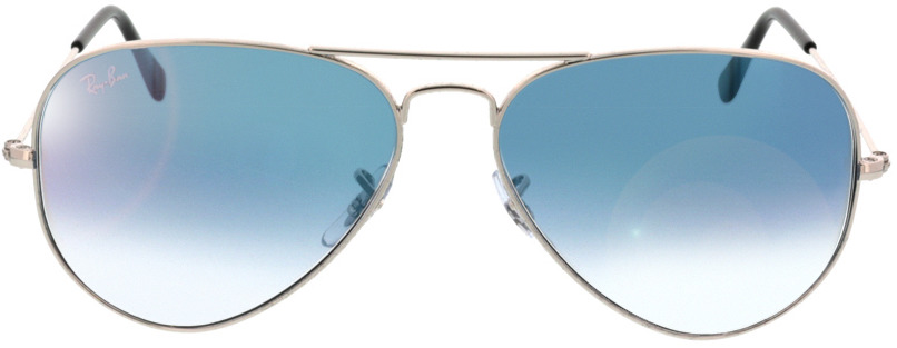 Picture of glasses model Ray-Ban Aviator RB3025 003/3F 58-14 in angle 0