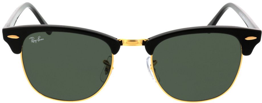Picture of glasses model Ray-Ban Clubmaster RB3016 W0365 51-21 in angle 0