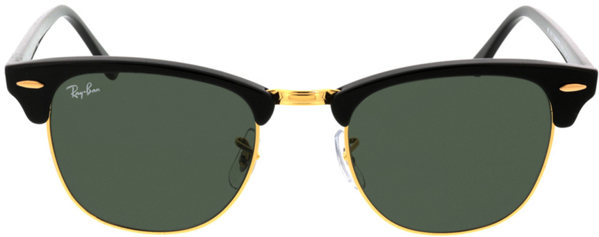 Picture of glasses model Ray-Ban Clubmaster RB3016 W0365 51-21 in angle 0