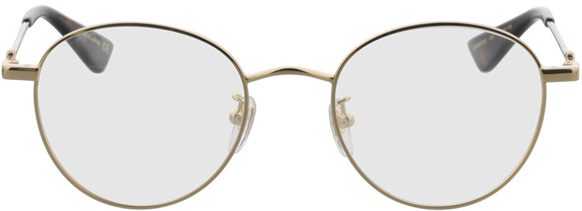 Picture of glasses model Gucci GG0607OK-001 50-20 in angle 0