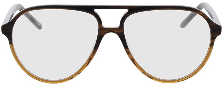 Picture of glasses model Luzern-brown-gradient in angle 0