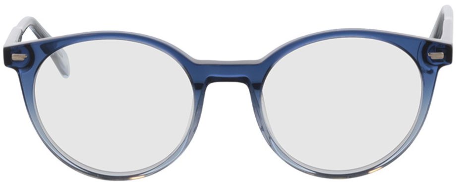 Picture of glasses model Bonnie - blau-verlauf in angle 0