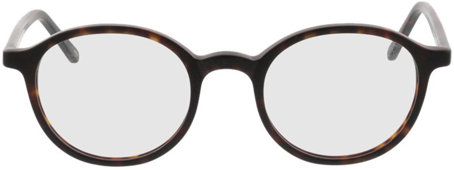 Picture of glasses model Ascra-braun-meliert in angle 0