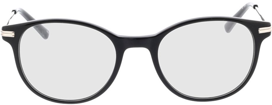 Picture of glasses model Early Zwart in angle 0
