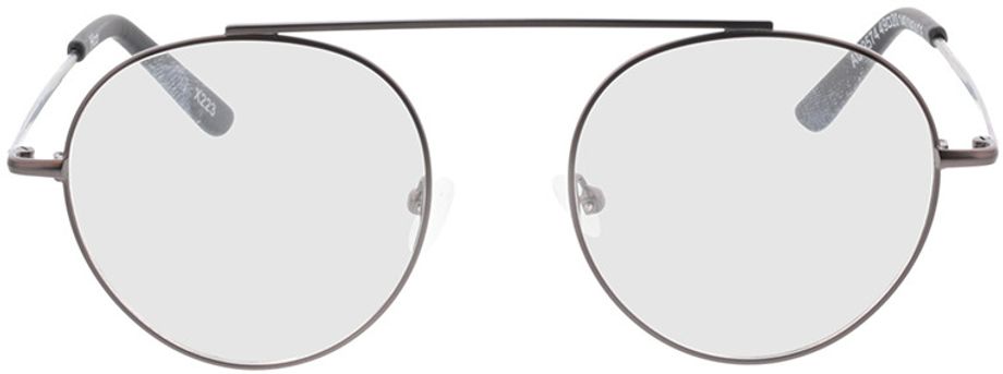 Picture of glasses model Hico-antracite mate/preto in angle 0