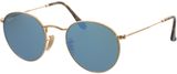 Picture of glasses model Ray-Ban Round Metal RB3447N 001/9O 50-21