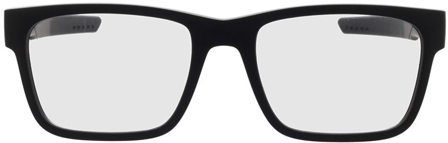 Picture of glasses model PS 02PV 1BO1O1 55-19 in angle 0