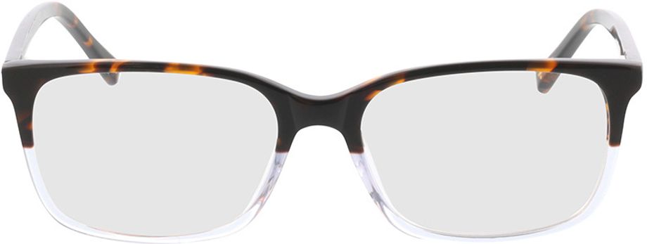 Picture of glasses model Corso Bruin-gevlekt/transparant in angle 0