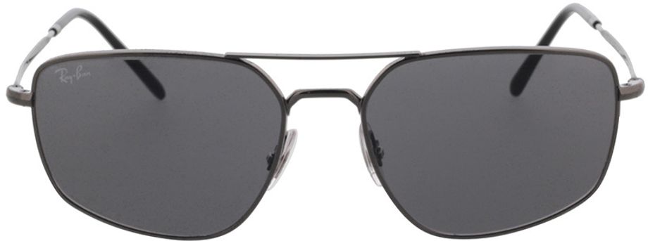 Picture of glasses model Ray-Ban RB3666 004/B1 56-17 in angle 0